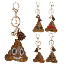 Unique Style Cute Cartoon Emoticons Keychain Keyring Gift Shit Toy Keychain Emoji Chram Pendant Key Ring ELY