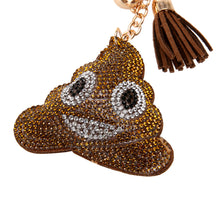 Unique Style Cute Cartoon Emoticons Keychain Keyring Gift Shit Toy Keychain Emoji Chram Pendant Key Ring ELY