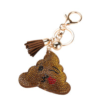Unique Style Cute Cartoon Emoticons Keychain Keyring Gift Shit Toy Keychain Emoji Chram Pendant Key Ring ELY