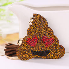 Unique Style Cute Cartoon Emoticons Keychain Keyring Gift Shit Toy Keychain Emoji Chram Pendant Key Ring ELY