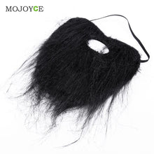 Funny Costume Party Man Halloween Beard Facial Hair Mustache Artificial Beard Stick-on Tash Whisker Dress Party Joke ELY