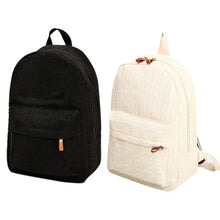 2 Color Cute Korean Style Double-Shoulder Lace Book Bags Girls Women Student Canvas Schoolbags ELY
