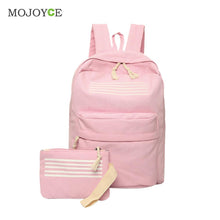 2 pcs Canvas Backpacks School Bags for Teenagers Backpacks for Teenage Girls Mochila Backpack Women Mochila Feminina ELY