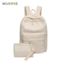 2 pcs Canvas Backpacks School Bags for Teenagers Backpacks for Teenage Girls Mochila Backpack Women Mochila Feminina ELY