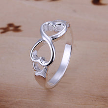 silver plated ring jewelry8 Words ring 92 ELY