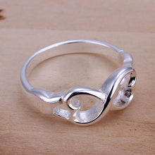 silver plated ring jewelry8 Words ring 92 ELY