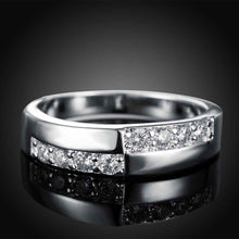silver plated ring jewelryAustria Crystal ring 216 ELY