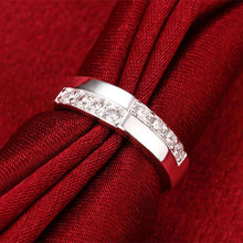 silver plated ring jewelryAustria Crystal ring 216 ELY