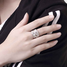 silver plated ring jewelryBig reticulocyte ring 24 ELY