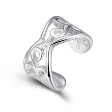 silver plated ring jewelryClassic Opening ring 33 ELY