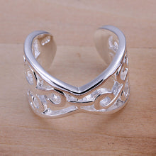 silver plated ring jewelryClassic Opening ring 33 ELY