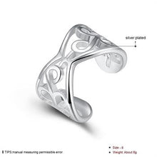 silver plated ring jewelryClassic Opening ring 33 ELY