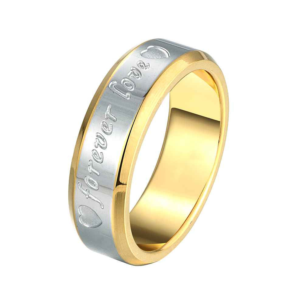 silver plated ring jewelryForever Love Men's ring 95 ELY