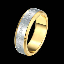 silver plated ring jewelryForever Love Men's ring 95 ELY