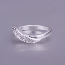 silver plated ring jewelryInsets Twisted ring 159 ELY