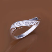 silver plated ring jewelryInsets Twisted ring 159 ELY