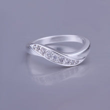 silver plated ring jewelryInsets Twisted ring 159 ELY