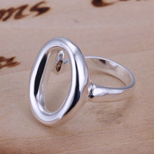 silver plated ring jewelryO Opening ring 8 ELY