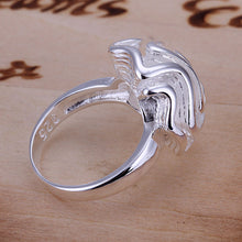 silver plated ring jewelryRose silver plated ring 5 ELY