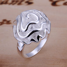 silver plated ring jewelryRose silver plated ring 5 ELY