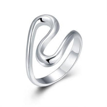 silver plated ring jewelryS Style ring 113 ELY