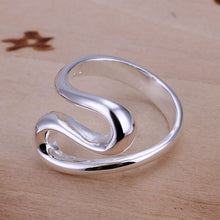 silver plated ring jewelryS Style ring 113 ELY