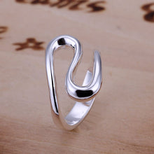 silver plated ring jewelryS Style ring 113 ELY