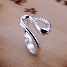 silver plated ring jewelryS Style ring 113 ELY