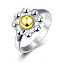 silver plated ring jewelrySeparations Daisy ring 112 ELY