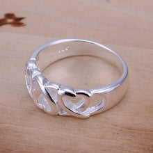 silver plated ring jewelryThree Kelp ring 9 ELY