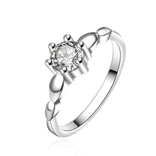 silver plated ring jewelrygourd ring 6 8 ELY