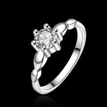 silver plated ring jewelrygourd ring 6 8 ELY