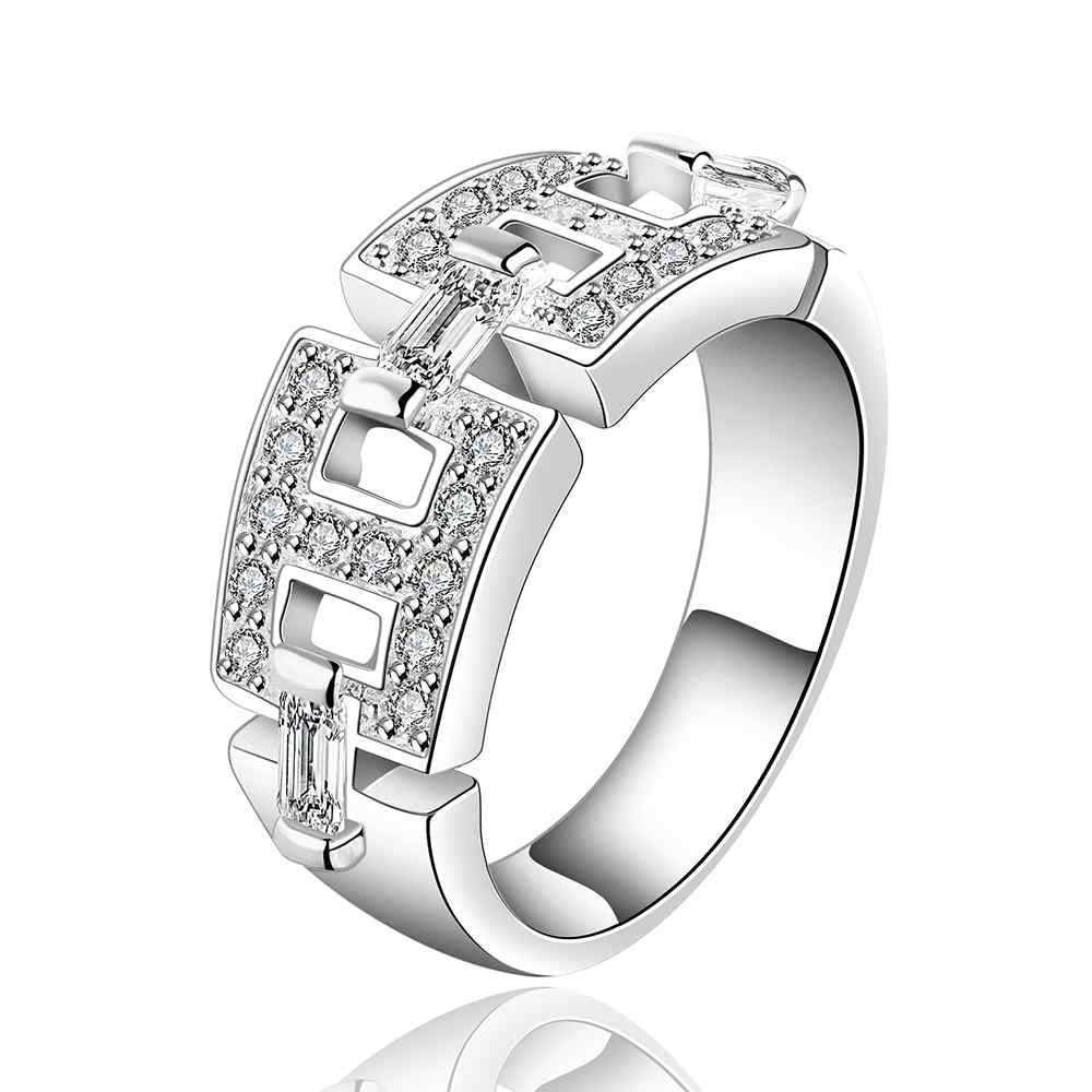 silver plated ring jewelryh and 8 ring 476 ELY