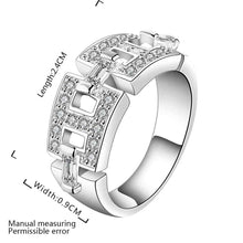 silver plated ring jewelryh and 8 ring 476 ELY