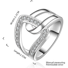 silver plated ring jewelryhand in hand qua ring 634 ELY