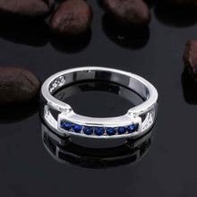 silver plated ring jewelryopen and lock purple ring 531 ELY