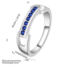 silver plated ring jewelryopen and lock purple ring 531 ELY