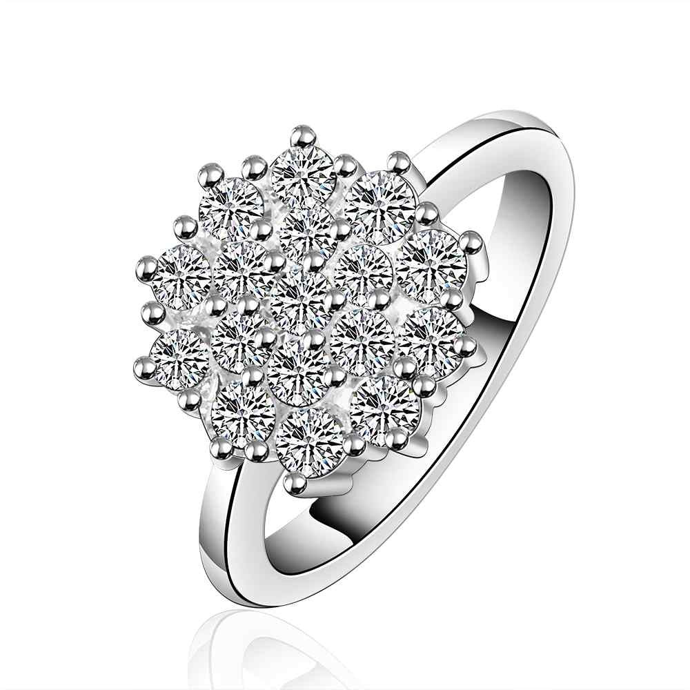 silver plated ring jewelryradiation ring 549 ELY