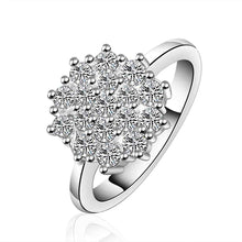 silver plated ring jewelryradiation ring 549 ELY