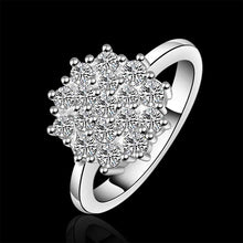 silver plated ring jewelryradiation ring 549 ELY