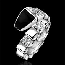 silver plated ring jewelrysnake head ring 632 ELY