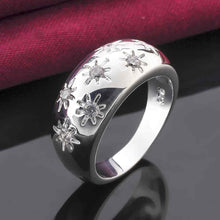 silver plated ring jewelrystart on start ring 5 4 ELY