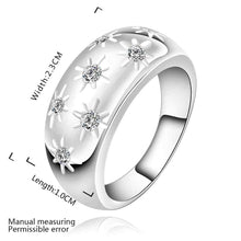silver plated ring jewelrystart on start ring 5 4 ELY