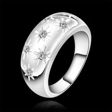 silver plated ring jewelrystart on start ring 5 4 ELY