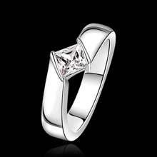 silver plated ring jewelryzone qru ring 635 ELY