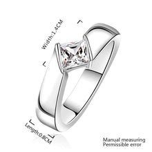 silver plated ring jewelryzone qru ring 635 ELY