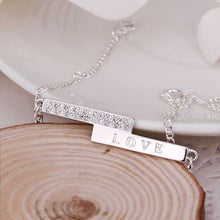 Girls Silver plated jewelry Love Simple sliver anklet bracelets bangles ankle on the leg SMTA 13 ELY