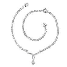 Girls Silver plated jewelry Seagull sliver anklet bracelets bangles ankle on the leg SMTA 14 ELY