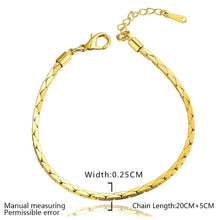 jewerly 18k GP 25m Triangle Combination 75 inch pulseras mujer women braceletSMTPB 9 ELY