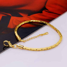 jewerly 18k GP 25m Triangle Combination 75 inch pulseras mujer women braceletSMTPB 9 ELY